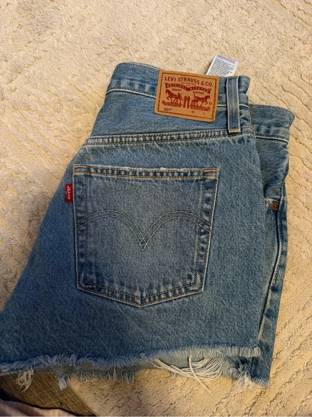 Women’s Levi’s 501 Denim Shorts - Blue